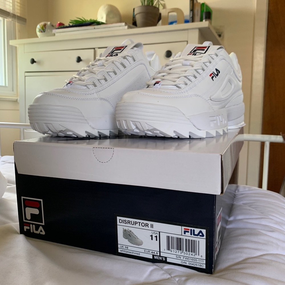 NWT Fila Disruptors II